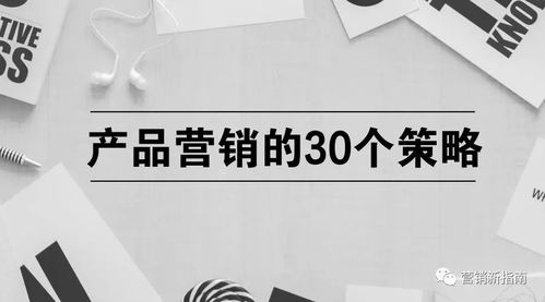 產品營銷制勝之道 三十個核心策略與策劃要訣